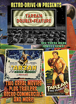 RETRO DRIVE-IN TARZAN DOUBLE FEATURE